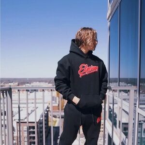 Elysium Athletic Black Men's Hoodie